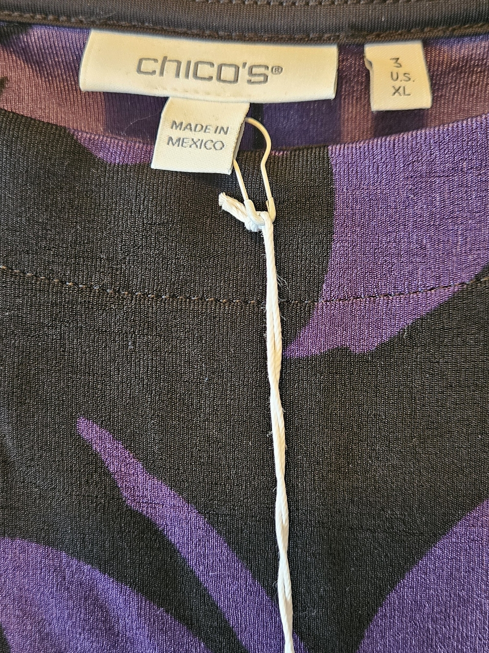 Chico's Travelers Tunic (Chico's Size 3) NWT